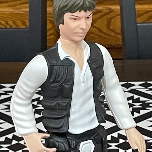 Vintage 1977 GMFGI Star Wars Han Solo Action Figure Made in Hong Kong - Picture 5 of 8